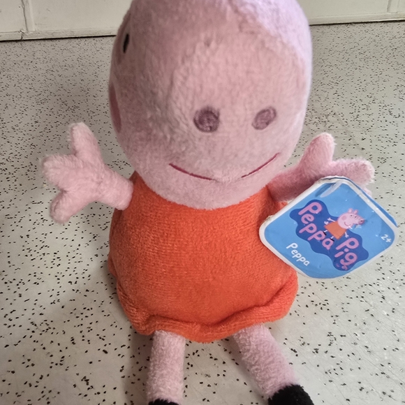 Peppa Pig Other - Peppa Pig Plush Toy - Pink and Orange